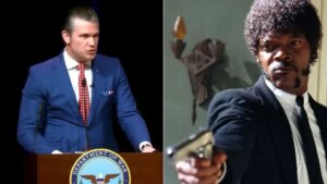 Insólito: el secretario de Defensa de EEUU citó un supuesto versículo bíblico, pero era un fragmento de Pulp Fiction