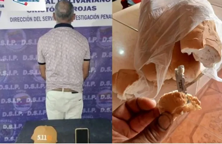 Intentó extorsionar a panadería introduciendo una hojilla en un pan