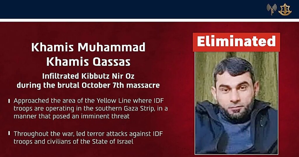 Israel mata a uno de los terroristas que se infiltró en un kibutz durante la masacre del 7 de octubre