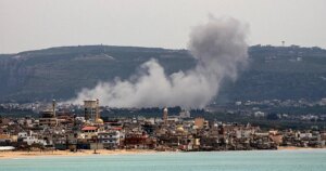 Israel sigue bombardeando el sur del Líbano tras las negociaciones en EE.UU.