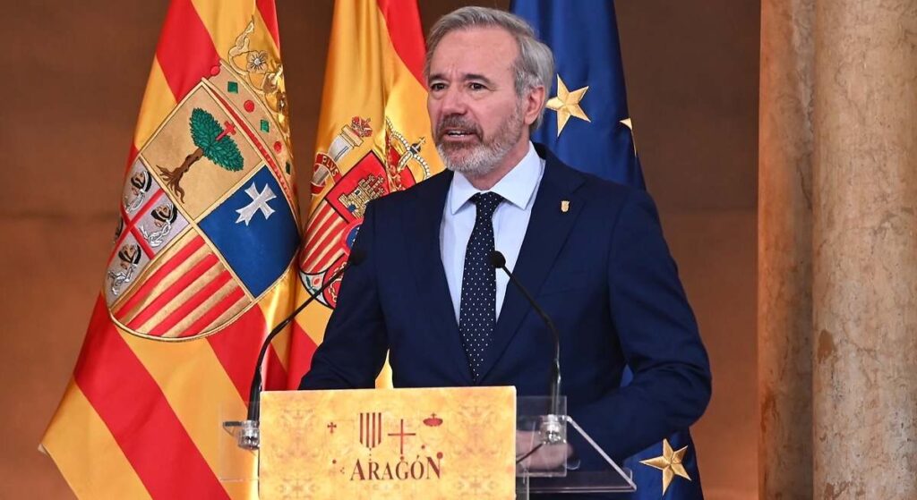 Jorge Azcón, presidente de Aragón: "Aspiro a un Aragón más próspero y con más oportunidades para todos"