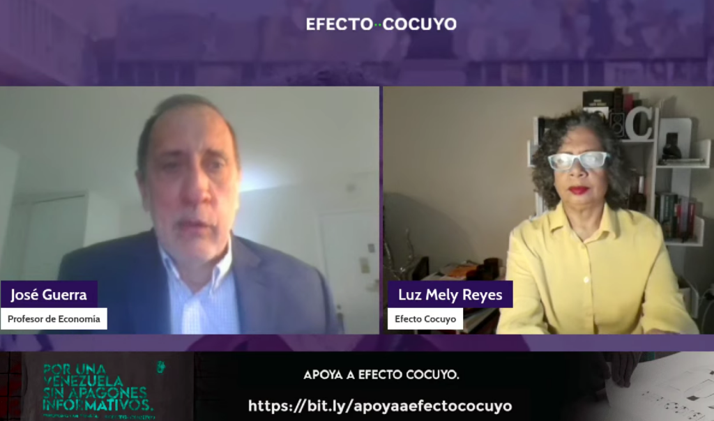 José Guerra: la inflación se desacelera, pero el tipo de cambio sigue como talón de Aquiles #ConLaLuz
