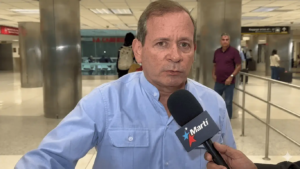 Juan Pablo Guanipa aterriza en Miami