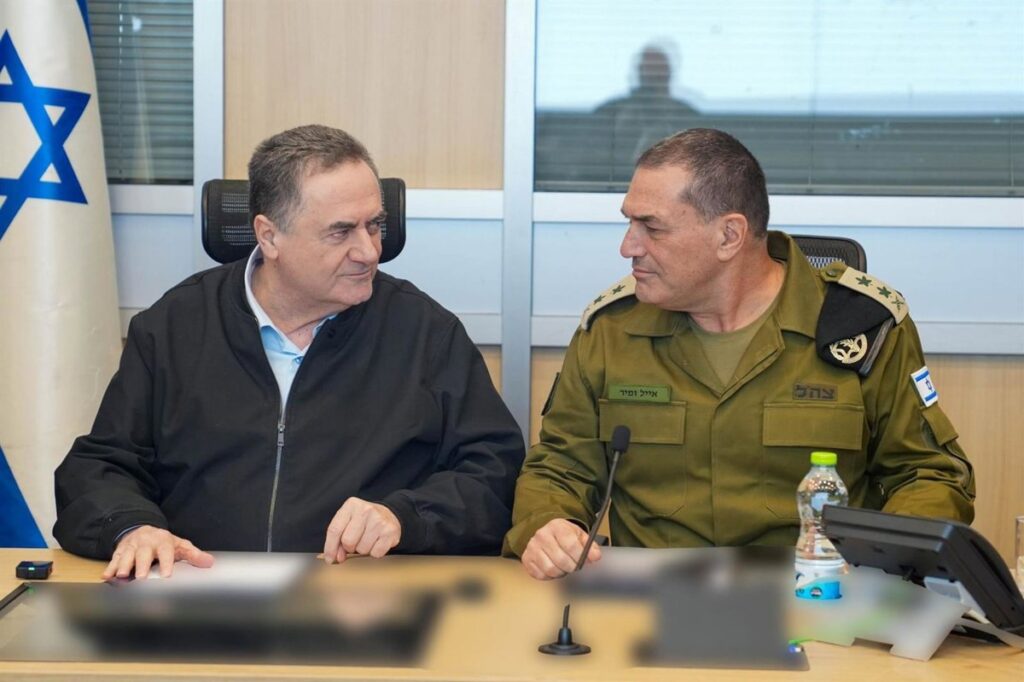 Katz afirma que Israel está esperando 'luz verde' por parte de EEUU para reanudar los ataques contra Irán