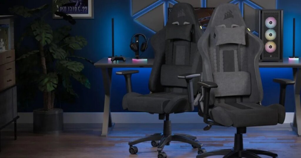 La Corsair TC100 cae a precio mínimo y se posiciona entre las sillas gaming más vendidas