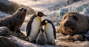 La IUCN alerta: 3 especies clave de la Antártida en peligro por un cambio que ya preocupa a los científicos y podría ir a más en las próximas décadas del planeta