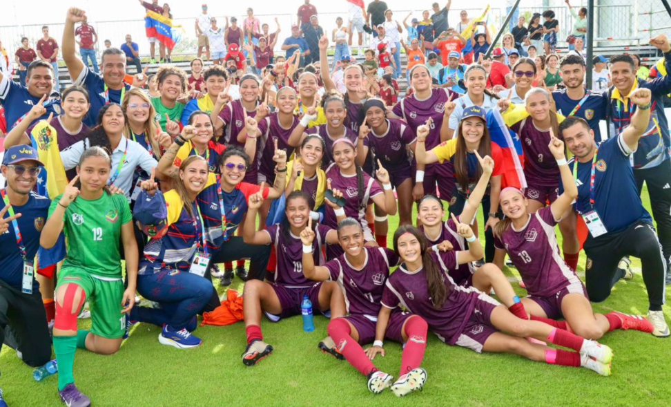 La Vinotinto femenina reina en los Juegos Sudamericanos de la Juventud