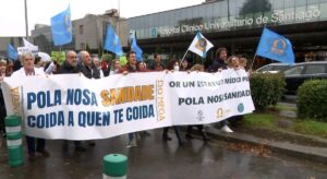 La huelga de médicos en Galicia suspende 8.000 citas con un seguimiento oficial del 17%