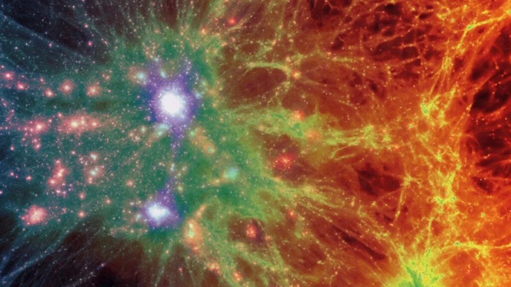 La materia oscura podría no pertenecer a este universo. Un estudio sugiere que estaría formada por agujeros negros que sobrevivieron a un cosmos anterior al Big Bang