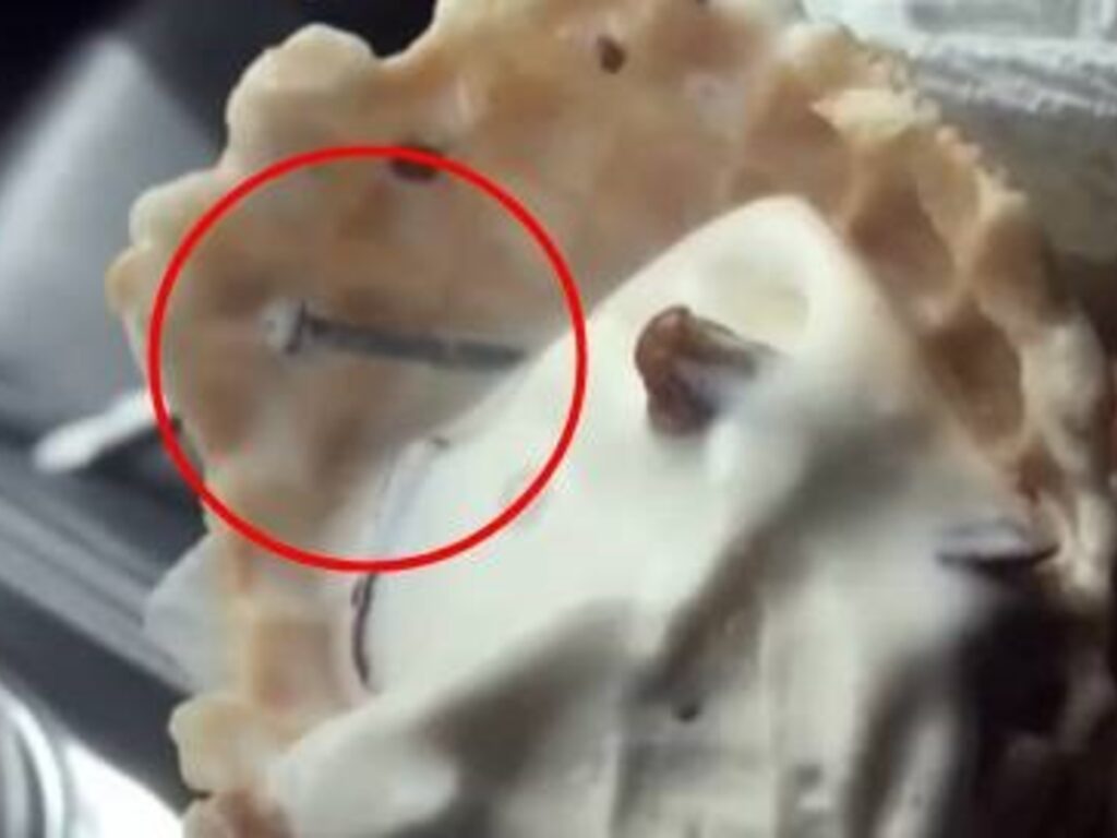 La millonaria indemnización que recibió una mujer tras comer un helado que contenía clavos