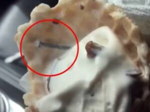 La millonaria indemnización que recibió una mujer tras comer un helado que contenía clavos