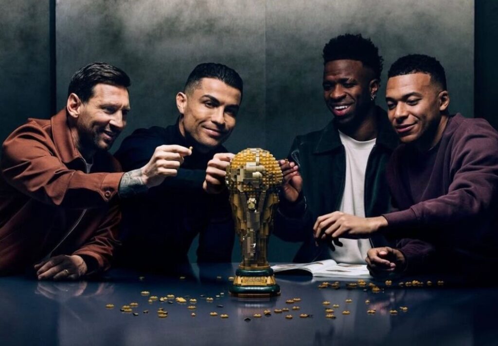 Lego juntó a Cristiano Ronaldo y Lionel Messi en un épico comercial para la Copa del Mundo (VIDEO)