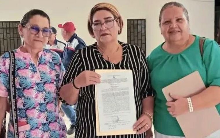 Yanny González, presidenta del Colegio de Enfermería de Barinas