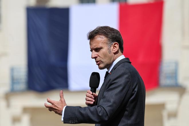 Macron anuncia la muerte de un soldado francés de la ONU en Líbano y apunta a Hizbulá