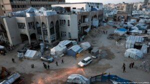 Manifestación en Gaza por el día del prisionero palestino
