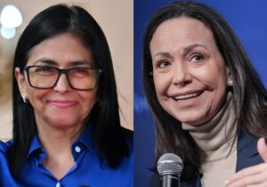 María Corina Machado y Delcy Rodríguez protagonizan debates sobre futuro de Venezuela en EE UU
