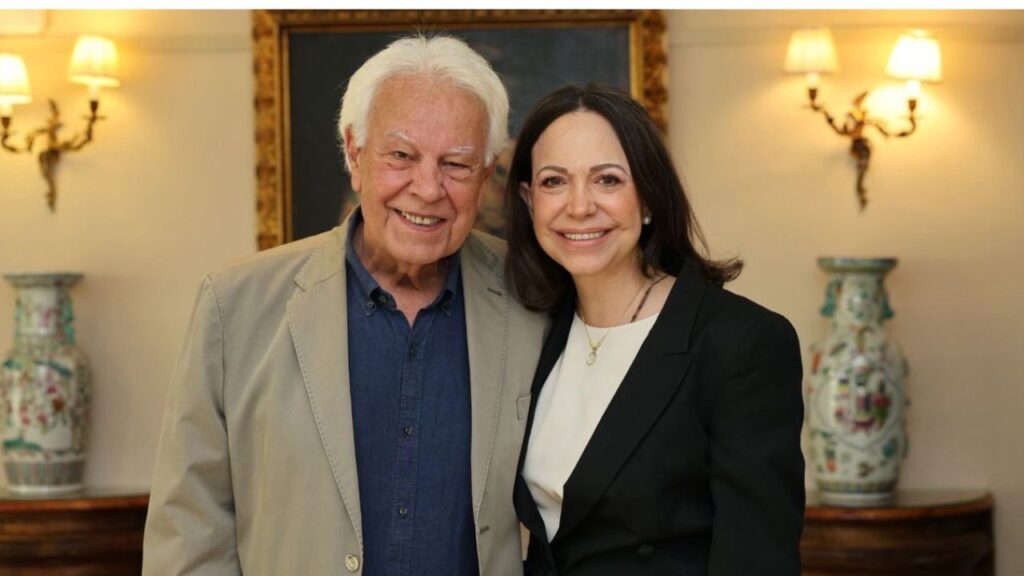 María Corina Machado Felipe González