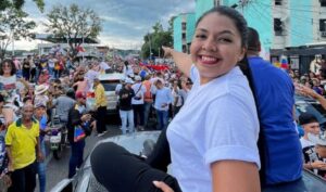 María Oropeza inició gira en Portuguesa para organizar histórico recibimiento a María Corina Machado (VIDEO)