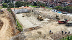 Medellín construye el Sistema Urbano de Drenaje Sostenible más grande de Colombia