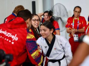 Nancy Haidar obtuvo oro en taekwondo