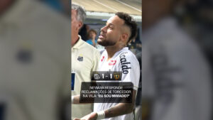 Neymar se disculpa por discutir con un aficionado que le llamó «mimado»: «No lo voy a aceptar»