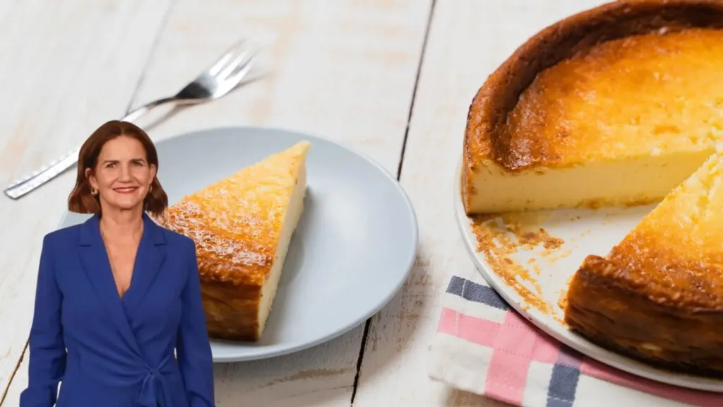 Ni tetilla, ni mascarpone: el curioso ingrediente que Samantha Vallejo-Nágera, chef española, añade en su receta de tarta de queso al horno