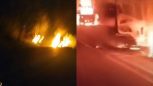 Nuevo ataque en Valle del Cauca: hombres armados incineraron varios carros en Dagua, en medio de escalada terrorista