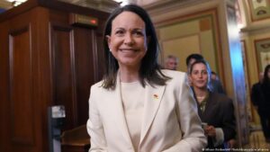 Opositora venezolana Machado busca en España nuevos aliados
