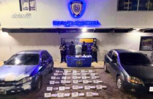 PNB incauta 32 kilos de marihuana y detiene a tres hombres en un hotel de El Tigre