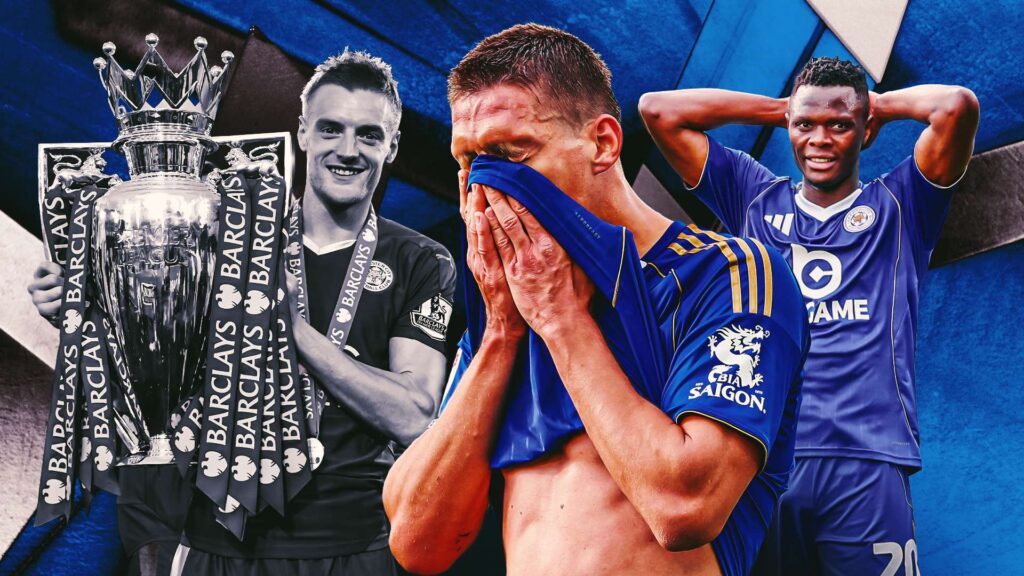 Pasó de ganar la Premier League a descender a tercera división: la estrepitosa caída del Leicester City