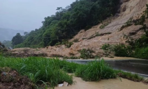 Persisten los derrumbes y fuertes precipitaciones en el estado Táchira