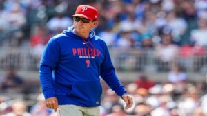 Phillies despidió a su manager Rob Thomson