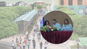 Polémica| Juliana Guerrero fue presentada como delegada de Petro en acto de posesión del rector de la Universidad Popular del Cesar