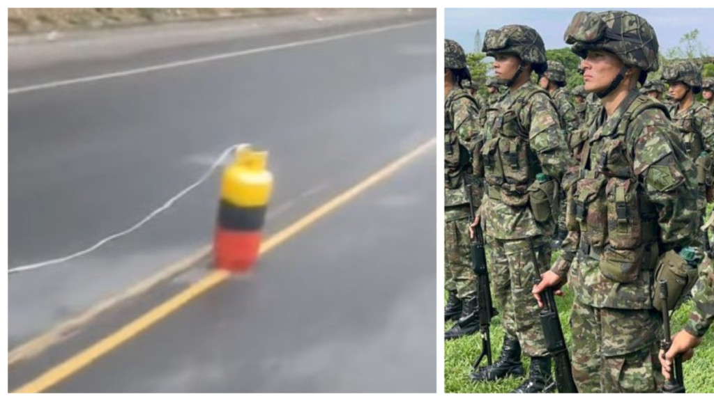 Policía desmiente la presencia de un cilindro explosivo en la vía Cali
