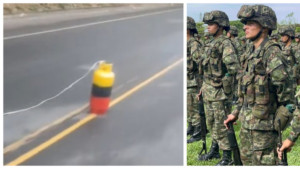 Policía desmiente la presencia de un cilindro explosivo en la vía Cali