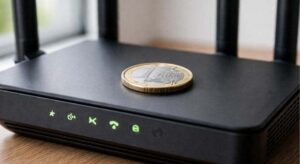 Poner una moneda encima del rúter de WiFi: para qué sirve y por qué miles de personas lo están haciendo en sus casas