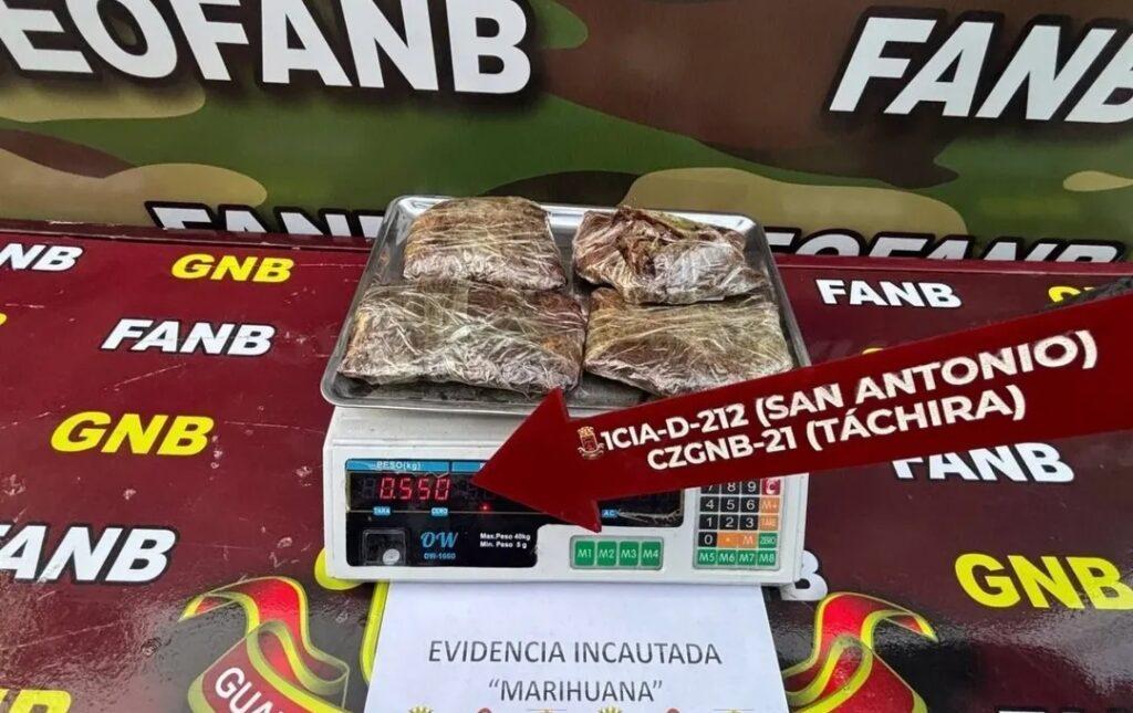 Pretendían enviar por encomienda cuatro envoltorios de droga ocultos en sábanas