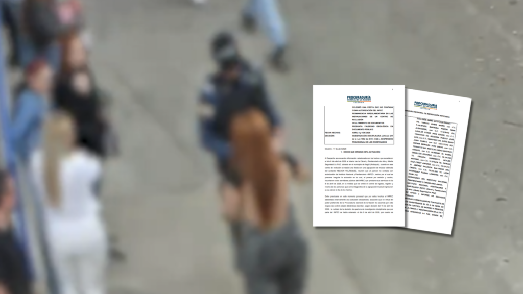Procuraduría ratifica investigación disciplinaria y suspensión a funcionarios del Inpec implicados en la parranda vallenata en la cárcel de Itagüí