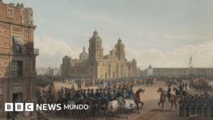 Qué pasó en los 9 meses en los que la bandera de EE.UU. ondeó en el Zócalo de Ciudad de México