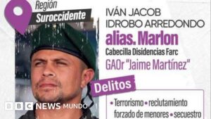 Quién es «Marlon», el guerrillero al que Petro atribuye el ataque que dejó 20 muertos en Colombia y por el que se ofrecen US$1,4 millones de recompensa