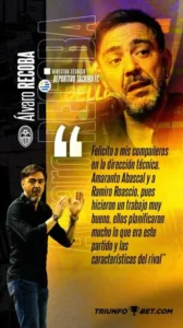 Recoba: “Es el mejor partido que hemos jugado”