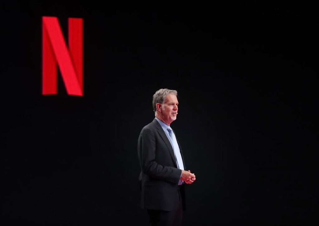 Reed Hastings dejará Netflix en junio