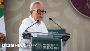 Rubén Rocha Moya: EE.UU. acusa al gobernador del estado mexicano de Sinaloa de cargos relacionados con el narcotráfico