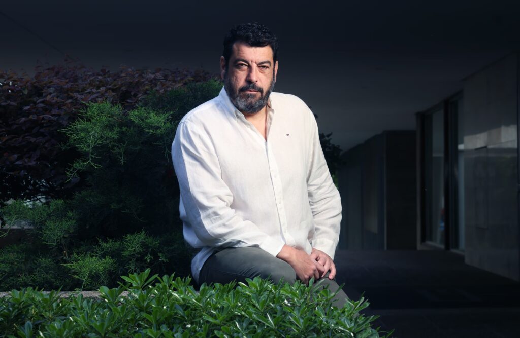 Santiago Díaz en Madrid el pasado martes.