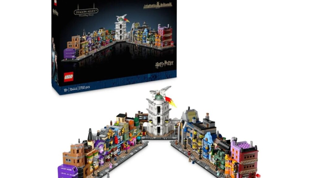 Star Wars Day no es la única oferta, LEGO Harry Potter Tiendas Mágicas del Callejón Diagon Maqueta baja a su precio más bajo en Amazon