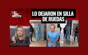 Tareck El Aissami reaparece en silla de ruedas