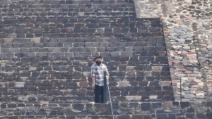 Tiroteo en México: un hombre mató a una turista desde una pirámide prehispánica y se suicidó