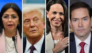 Trump, Rubio, María Corina y Delcy 