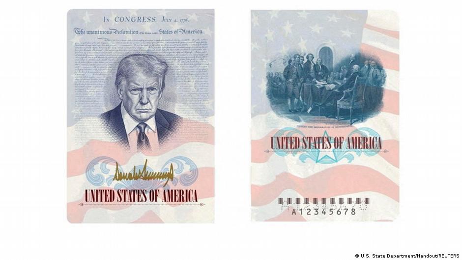 Trump pondrá su foto en los pasaportes estadounidenses
