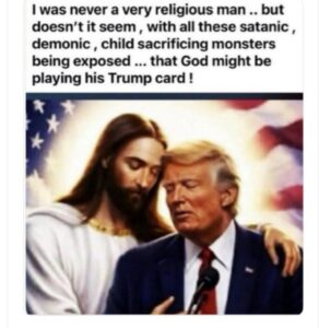 Trump publica otra imagen suya con Jesús en plena polémica con el Papa | elperiodico.com